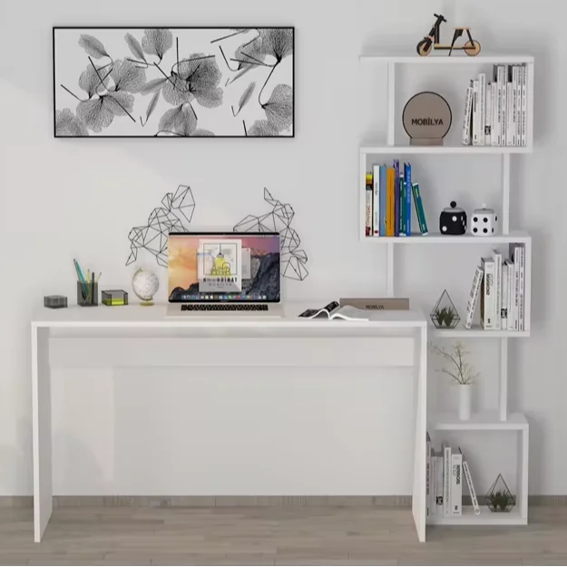 Оптовая продажа практичный Рабочий стол прочный современный дизайн просторное хранилище идеально подходит для домашнего и офисного использования