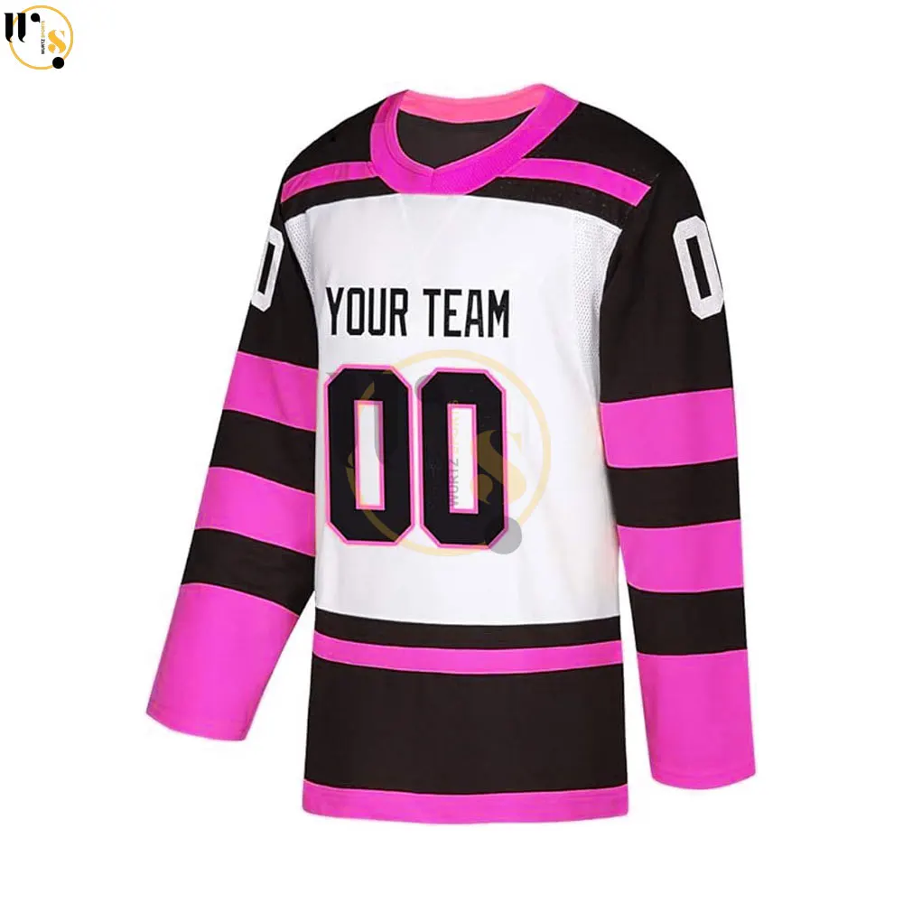 High Quality Sport Team Ice Hockey Jersey Custom Made Logo Ice Hockey Jersey Wholesale Price Slim Fit Ice Hockey Jerseys