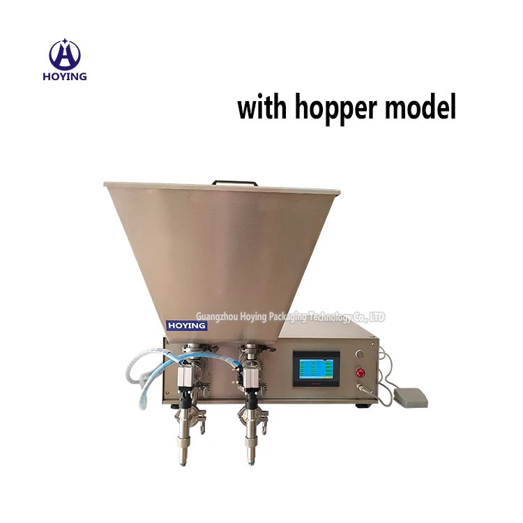 PLC control touch screen 316 stainless steel magnetic gear pump paste lotion cream skincare liquid filling machine