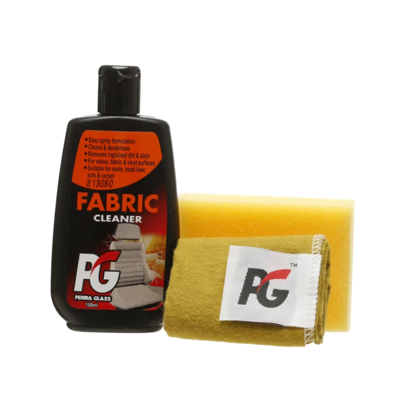 Malaysia Trusted Fabric Washer Manufacturing Exporter Supplier PG Fabric Cleaner Kit (100ml) For Velour Fabric Vinyl Car Surface