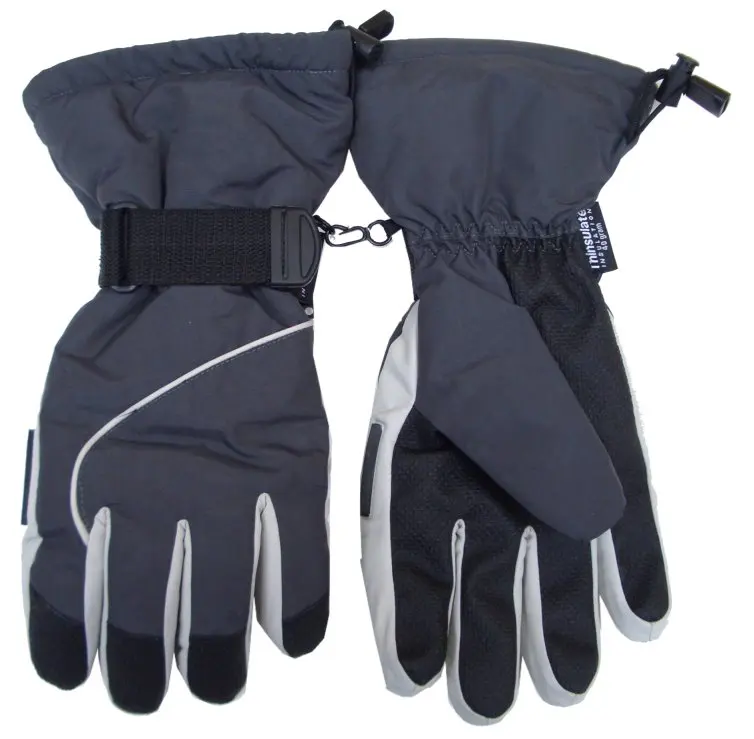 Спортивные лыжные перчатки, водонепроницаемые теплые лыжные перчатки для взрослых
