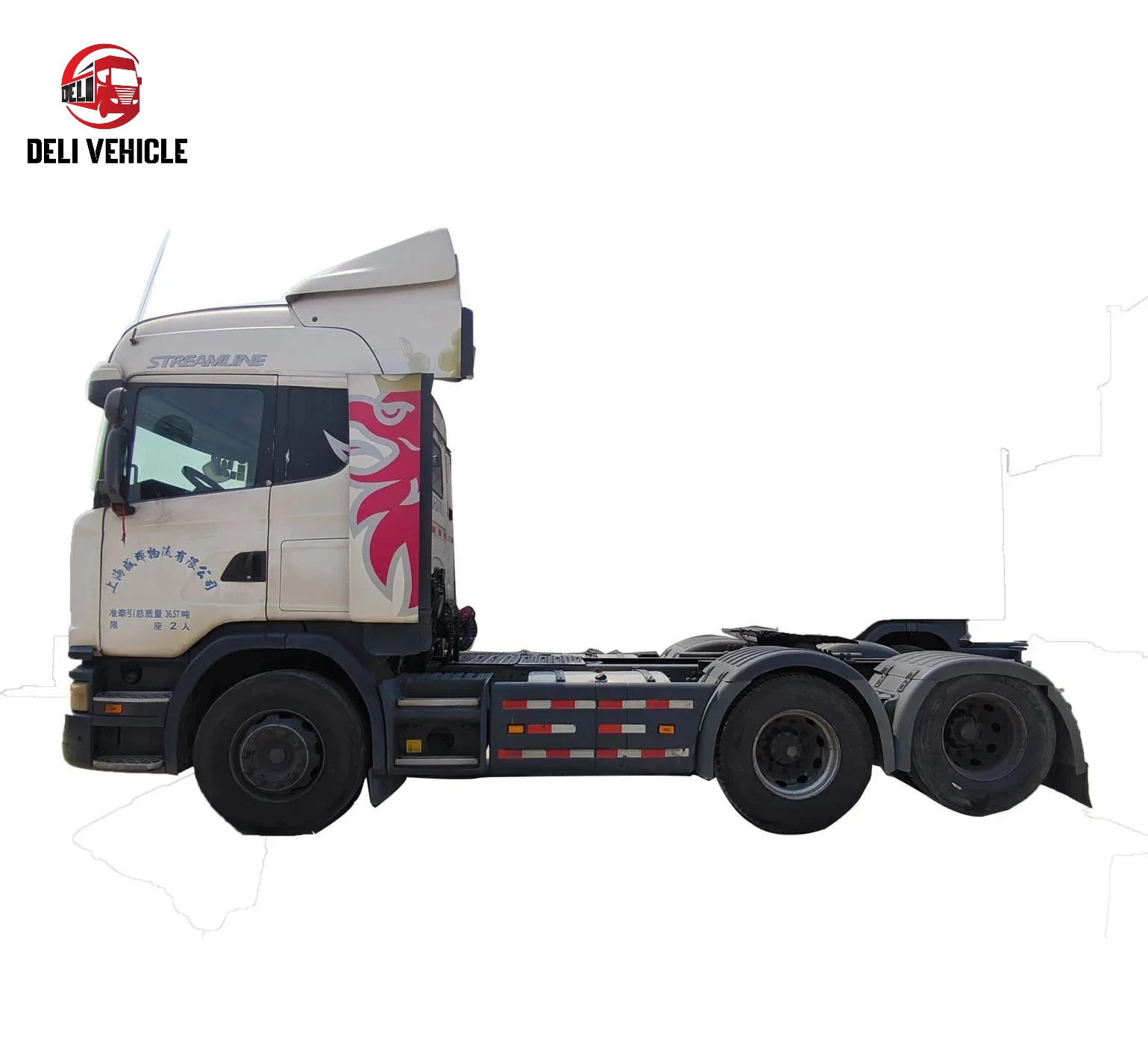 Подержанный прицеп для грузовика SCANIA G440 6x2 тягач