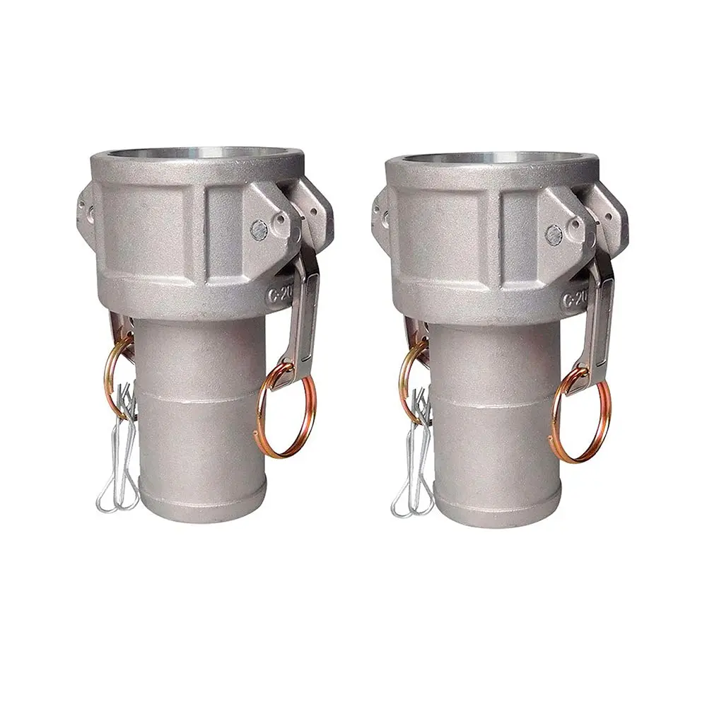 SS Type C Cam and Groove Fitting - 1Male NPT Hose Fitting Includes Camlock Gasket Fitting