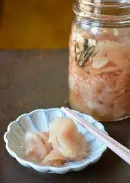 Соленый сладкий уксус маринованный имбирь суши Gari In Buck нарезанные маринованные по лучшей цене