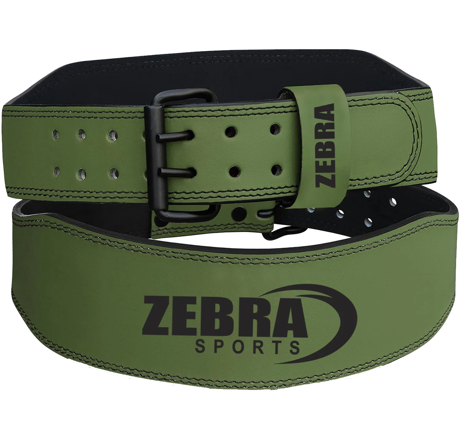 Custom Made Gym Fitness Metal Buckle Power Lifting Professional Belt Cheap Training Leather Durable Weightlifting Power Belt