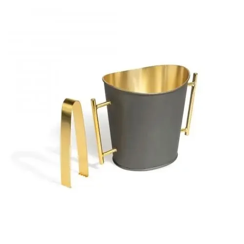 Popular American Look Design Wine Bucket And Ice Bucket With Tong In Hot Sale Price