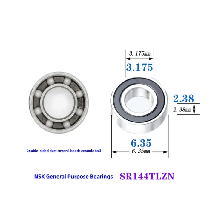 Universal Ceramic Bearing Dental Bearing Drill Ball Bearing Turbine Dental Handpiece spare part
