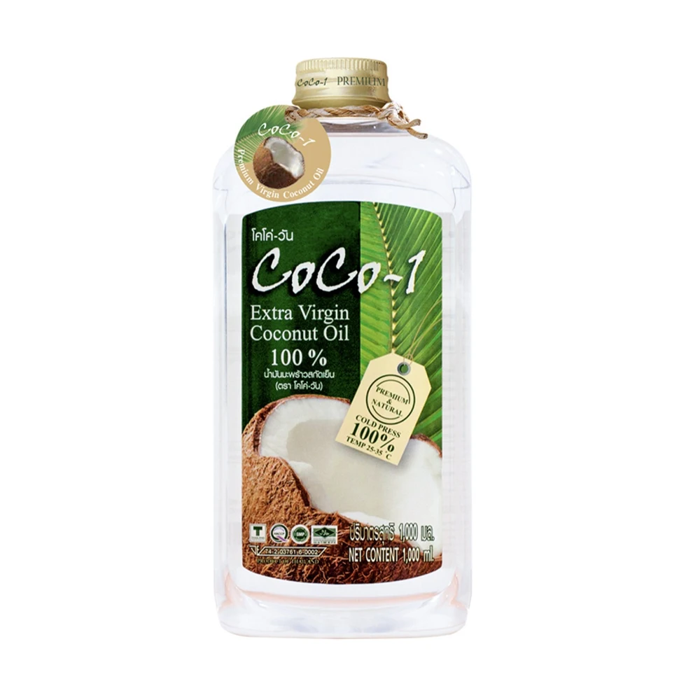 Coco-1 Premium Virgin Coconut Oil 500ml coconut oil extra virgin bangkok thailand