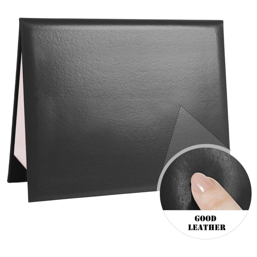 Imprinted Leatherette Certificate Document Presentation Folder Shell Padded Diploma Cover for 8.5x11 Certificates Paper