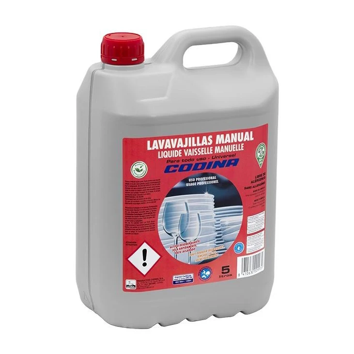 5-Liter Eco-Friendly LA OCA Manual Dish Washing Liquid Detergent Hygienic Cleaning Solution for Home Use at Reliable Price