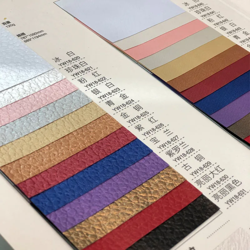 Lizheng leather gift textured packaging paper leather texture for arabic bookbinding