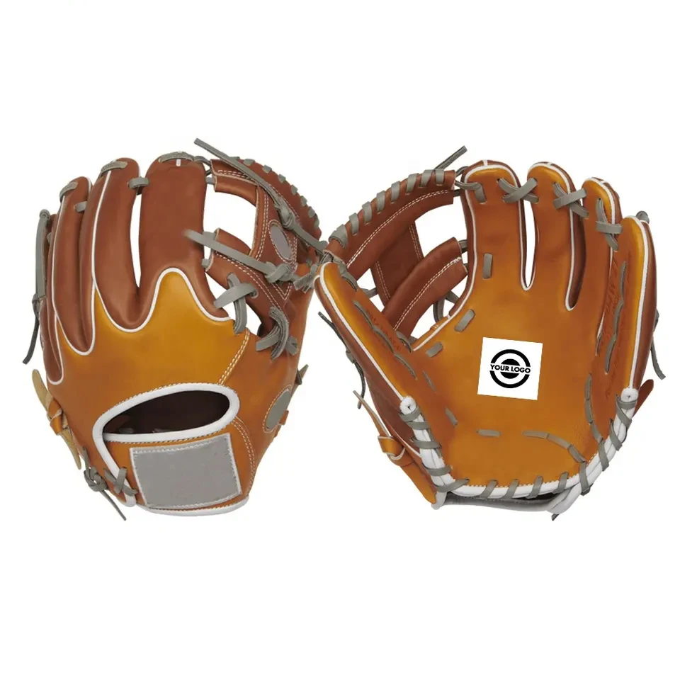 Cowhide Leather Baseball softball Gloves Custom baseball fielding gloves  Quality Manufacturer Kip Leather Baseball Glove