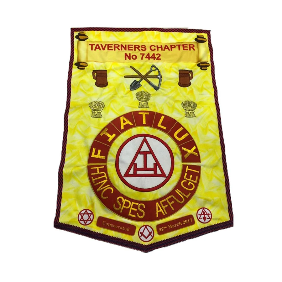 Top Selling Masonic Regalia Banners for Sale OEM Service Scottish Product best Quality DS Banners of Masonic Regalia