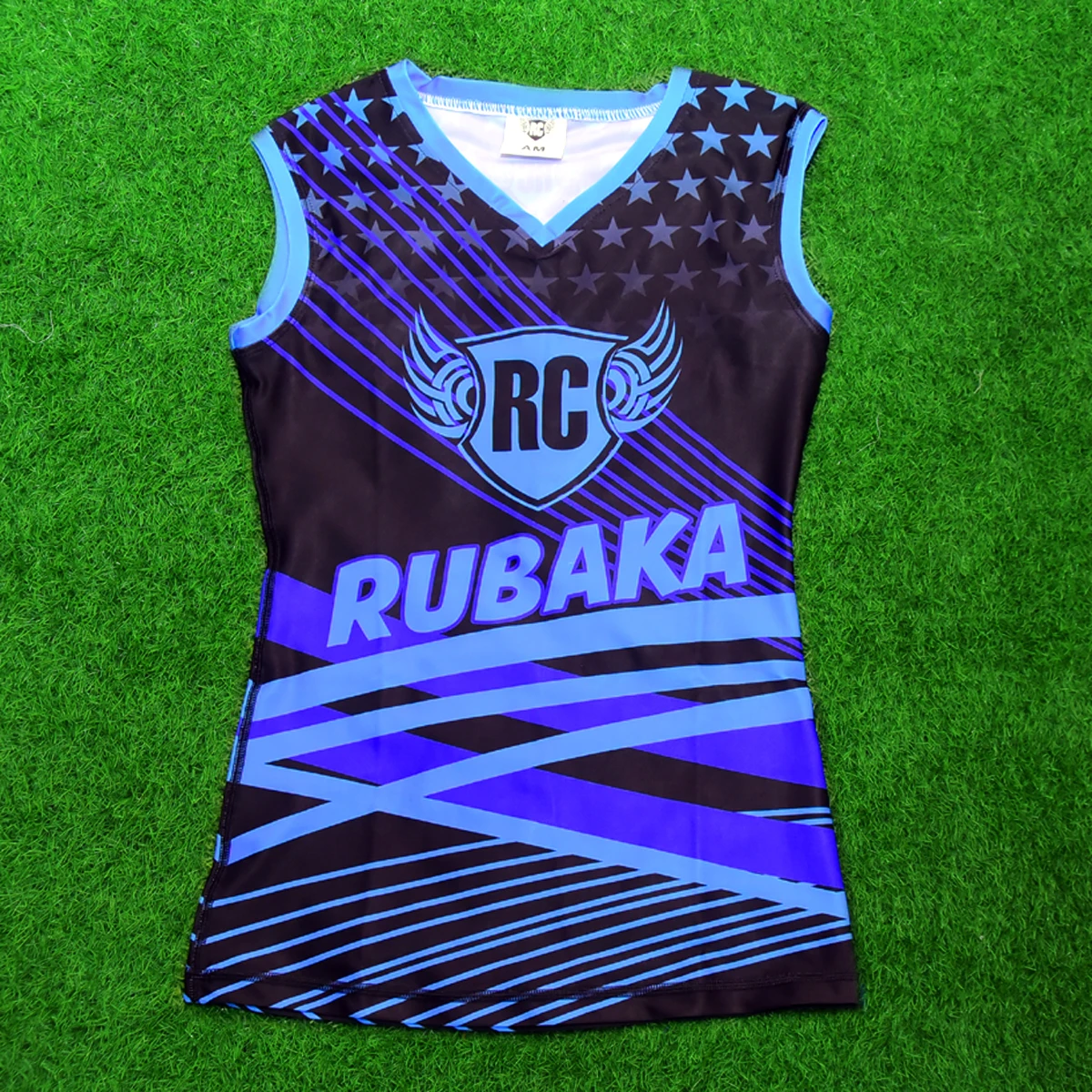 Icheerobics Custom Navy Blue High School Cheer Uniform Sprite Cheerleading Uniform Sets Customized dance team practice