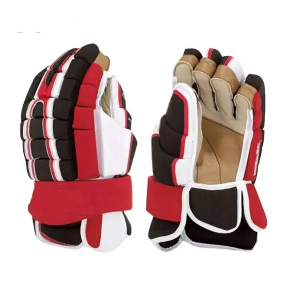 High quality Professional Accessories Hockey Gear Lacrosse Gloves OEM Ice Hockey Gloves