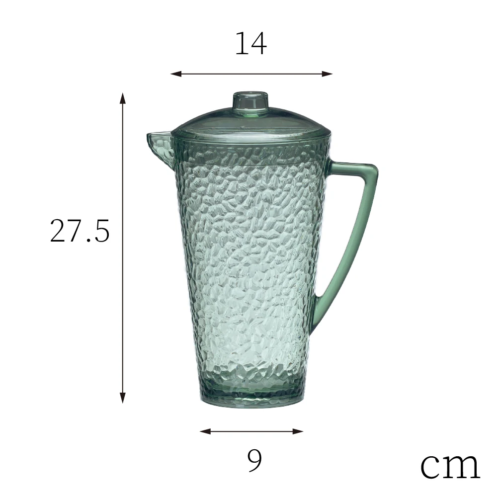 [Holar] тайваньский изготовленный на открытом воздухе для домашней вечеринки сервис пищевых продуктов отеля акриловый большой пластиковый кувшин с крышкой