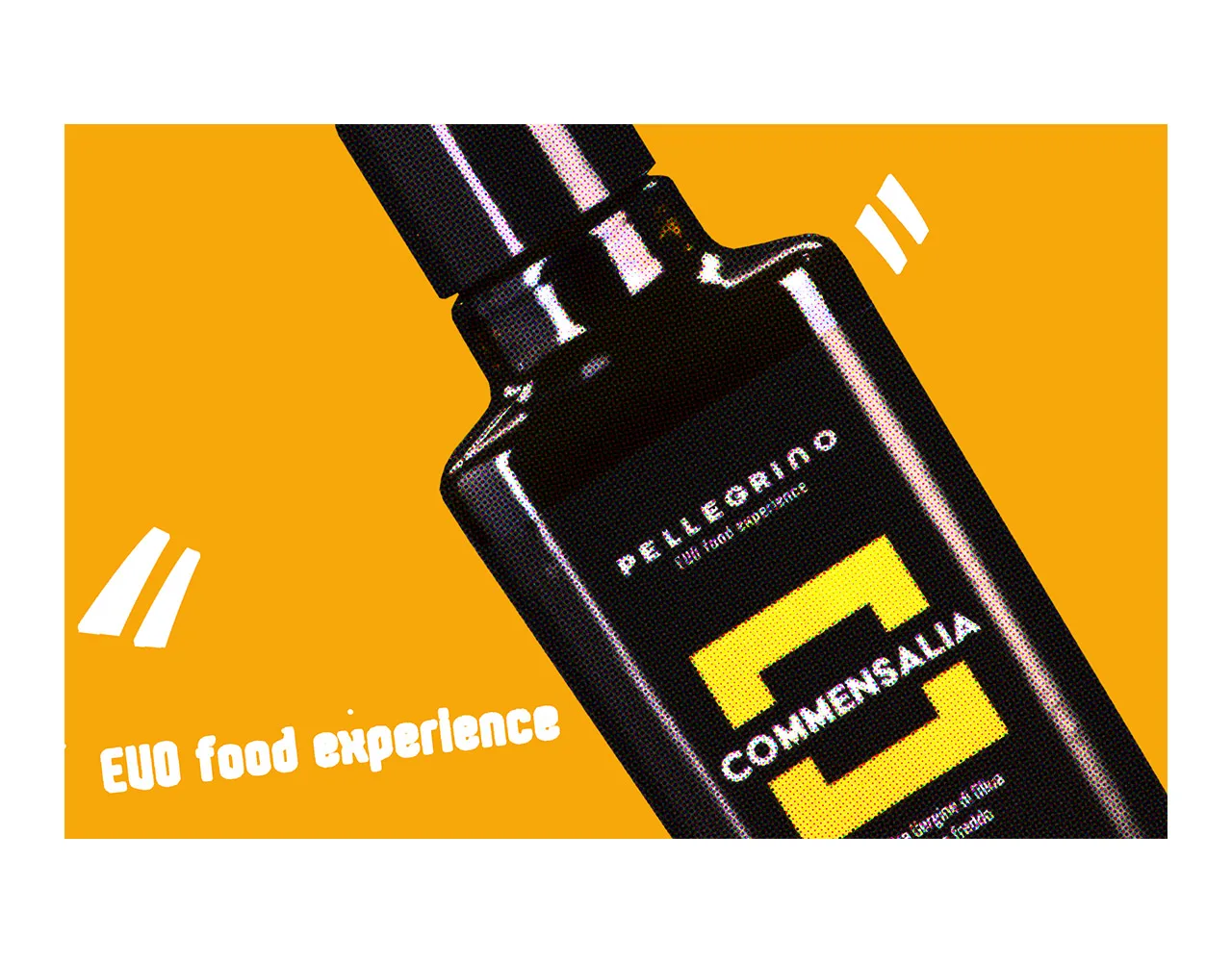 Italian Extra Virgin Olive Oil Commensalia Blended EVO  Raccomended to Give Value on Fish and  Salad 0,25 Lt