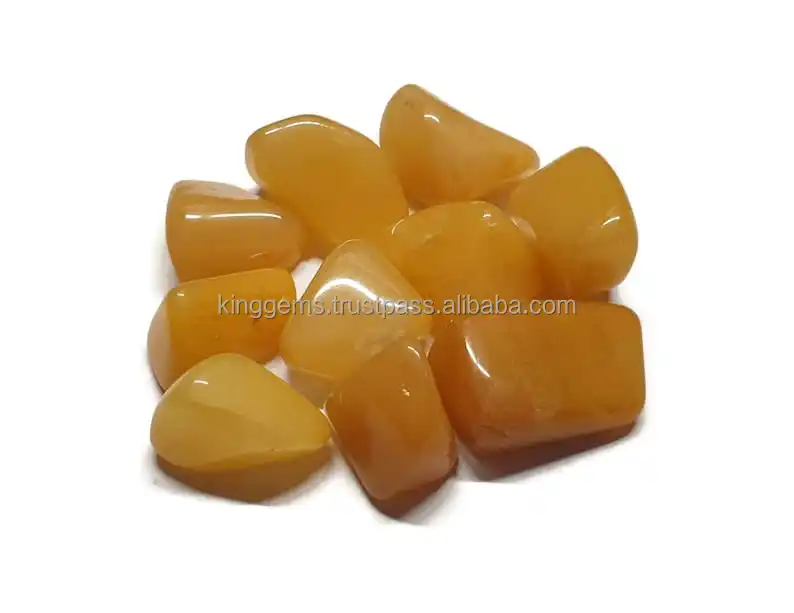 Wholesale Natural Yellow Aventurine Tumbled Stone Healing Crystal Stones Crystal Gravel Tumbled Stones For Gifts Natural healing