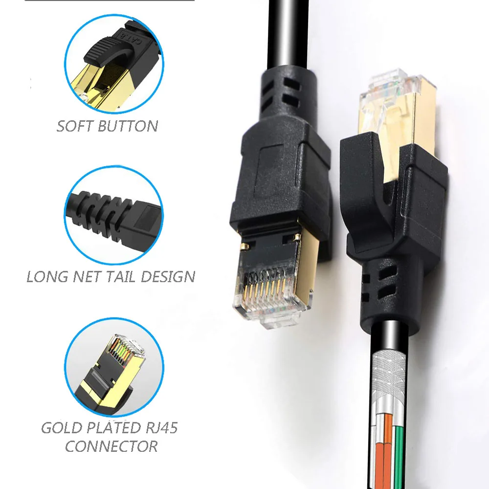 Indoor Outdoor Network Cable Label UTP FTP SFTP Cat 5e 5 6A 6 7 Cable Cat5e Cat5 CAT6 Cable