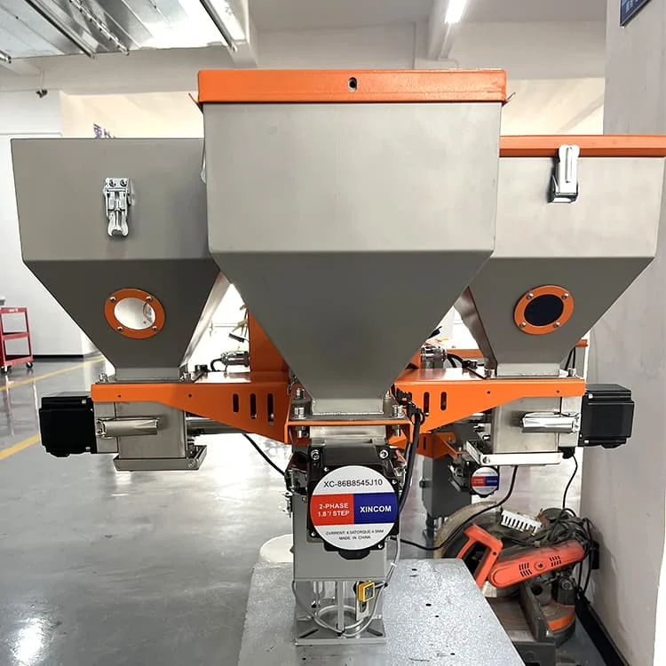 plastic granules color mixer machine doser machine volumetric use of auto parts injection molding production