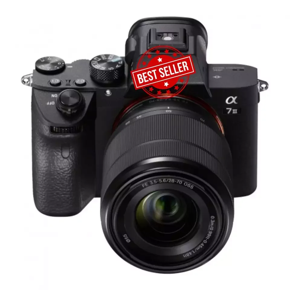 ORDER DIgital Camera A7 III (ILCEM3K/B) Full-frame Mirrorless Interchangeable-Lens Camera with 28-70mm Lens with 3-Inch LCD, Bla