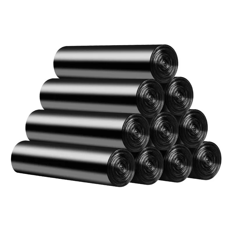 Wholesale Black Disposable Plastic 55-60 Gallon Contractor Trash Bags 3.0 Mil Large Black Heavy Duty Garbage Bags