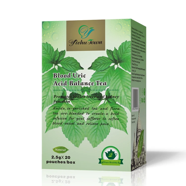 Winstown products OEM brand Blood Uric Acid Balance Tea top quality HALAL ISO HACCP certified herbal tee for human