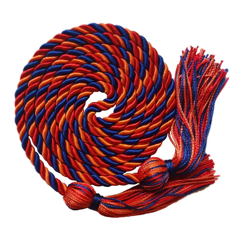 OEM Bagpipe Silk Drone Cords Manufacturer Highland Bagpipe Uniforms Cords Embroidered Bullion Wire Uniforms Banners Cords