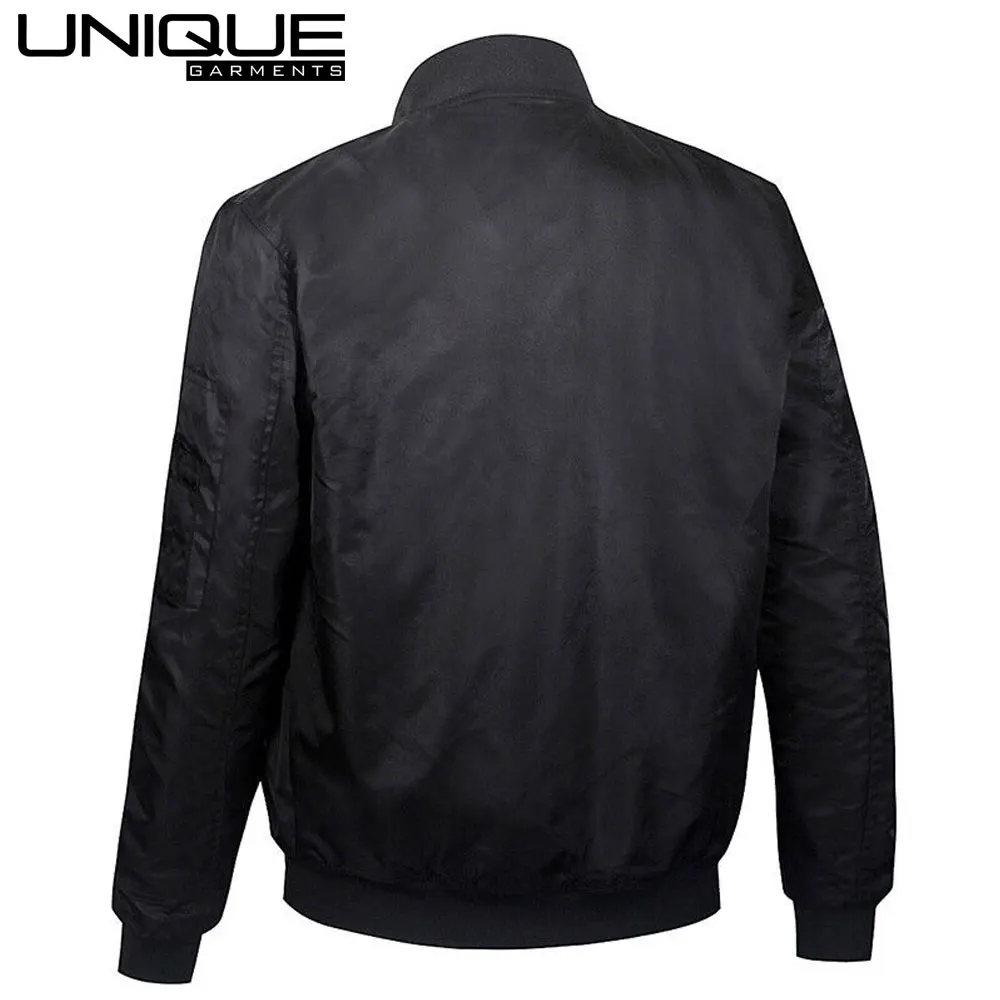 Bomber Jacket Warm Male Fashion Hip Hop Coats Slim Fit Coat Brand Clothing Men Bomber Jacket By UNIQUE GARMENTS INDUSTRIES