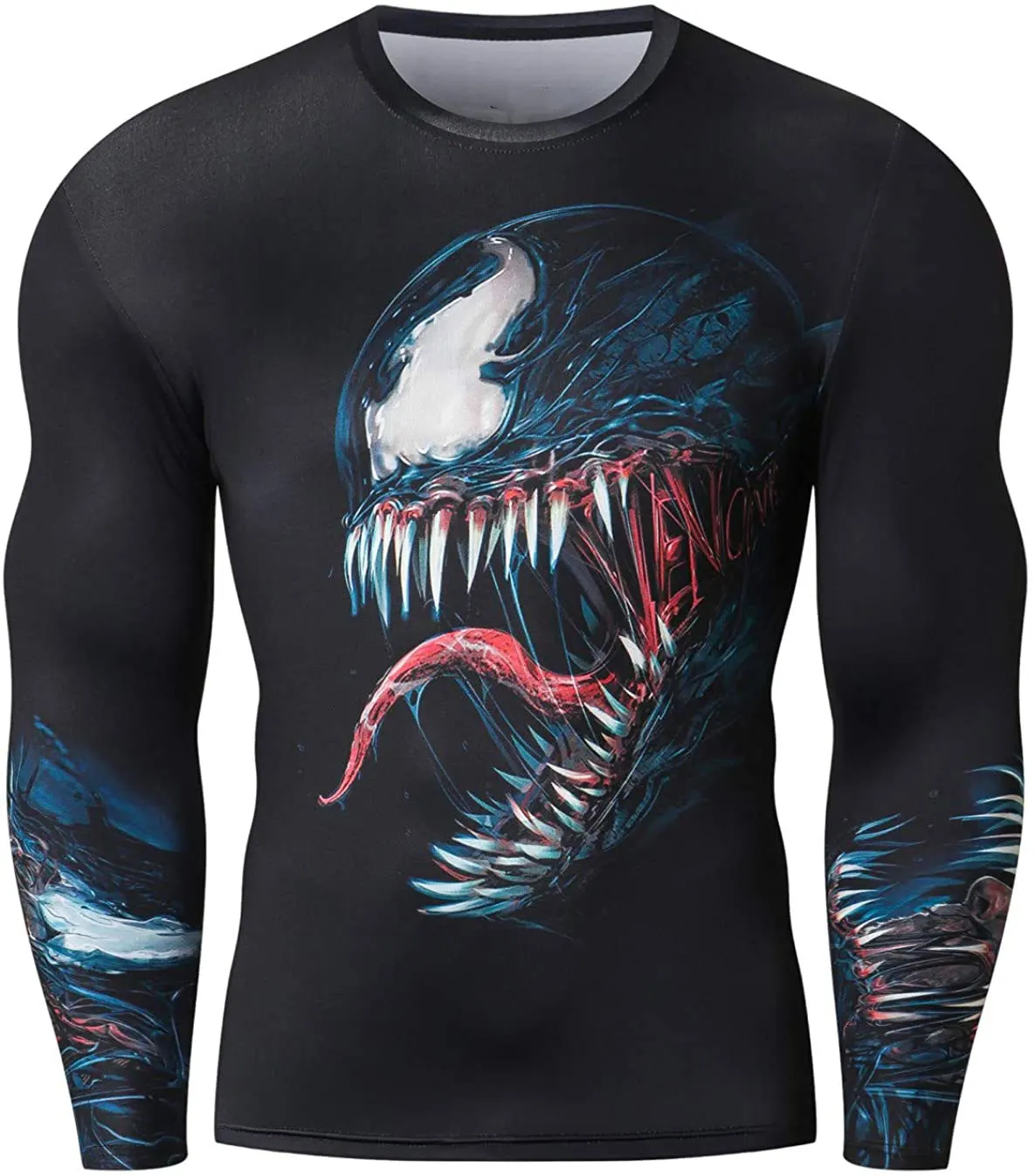 Hot Selling Rush Guard Men Custom Size Comfortable Compression Fitness Rash Guard Long Sleeve Men BJJ MMA Compression Rash Guard