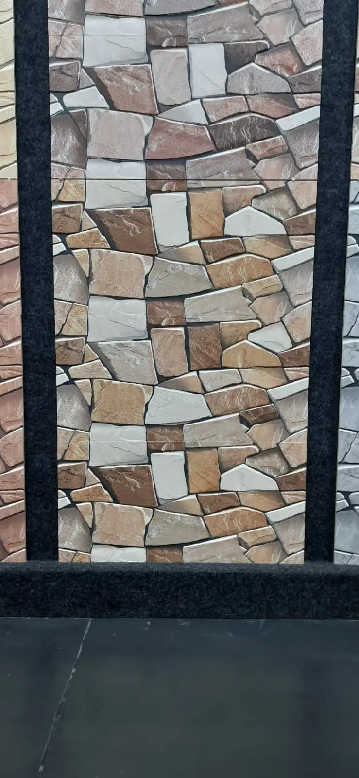 ELEVATION DIGITAL CERAMIC WALL TILES 300X600mm WITH STONE AND BRICK TEXTURED TO GIVE LOOK OF WALL LIKE NATURAL