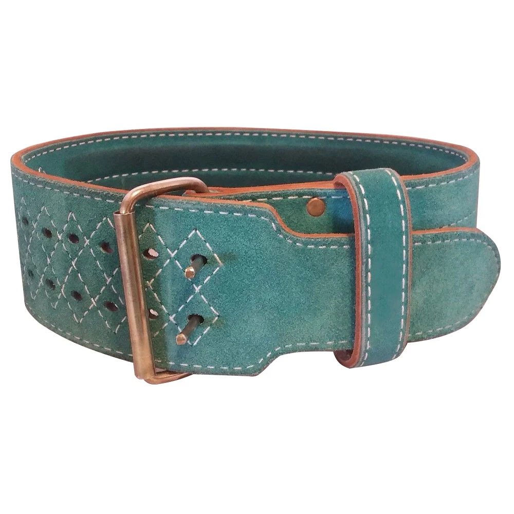 2022 New Design With Bodybuilding Leather Material And Weightlifting Double Pin Buckle Power Lifting Belt By Shafiq Sports