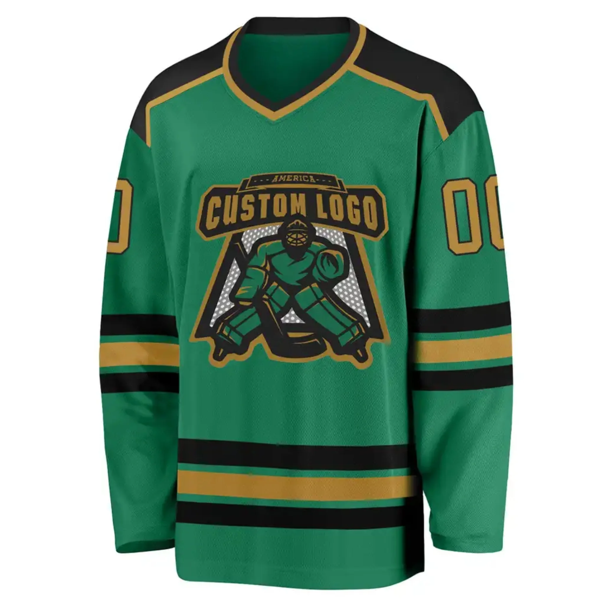Custom Made Ice Hockey Jerseys Embroidered & Sublimation Printed Hockey Uniforms Oversized Sublimated Hockey Jersey Unisex