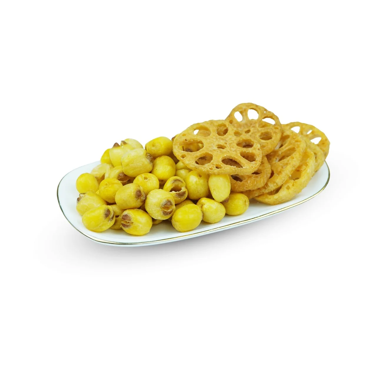 Vegans Dried Lotus Snack Wasabi Flavor Natural Soft Crunchy 30G/Bag Top Selling Natural Flavor Fruit & Vegetable Snacks