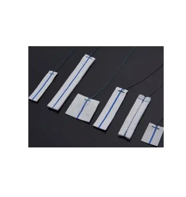 Neuro Surgical Patties Neuro Patties With Radiopaque Neurosurgical Patties WM2050 Spreading Width 20Mm Length 50Mm