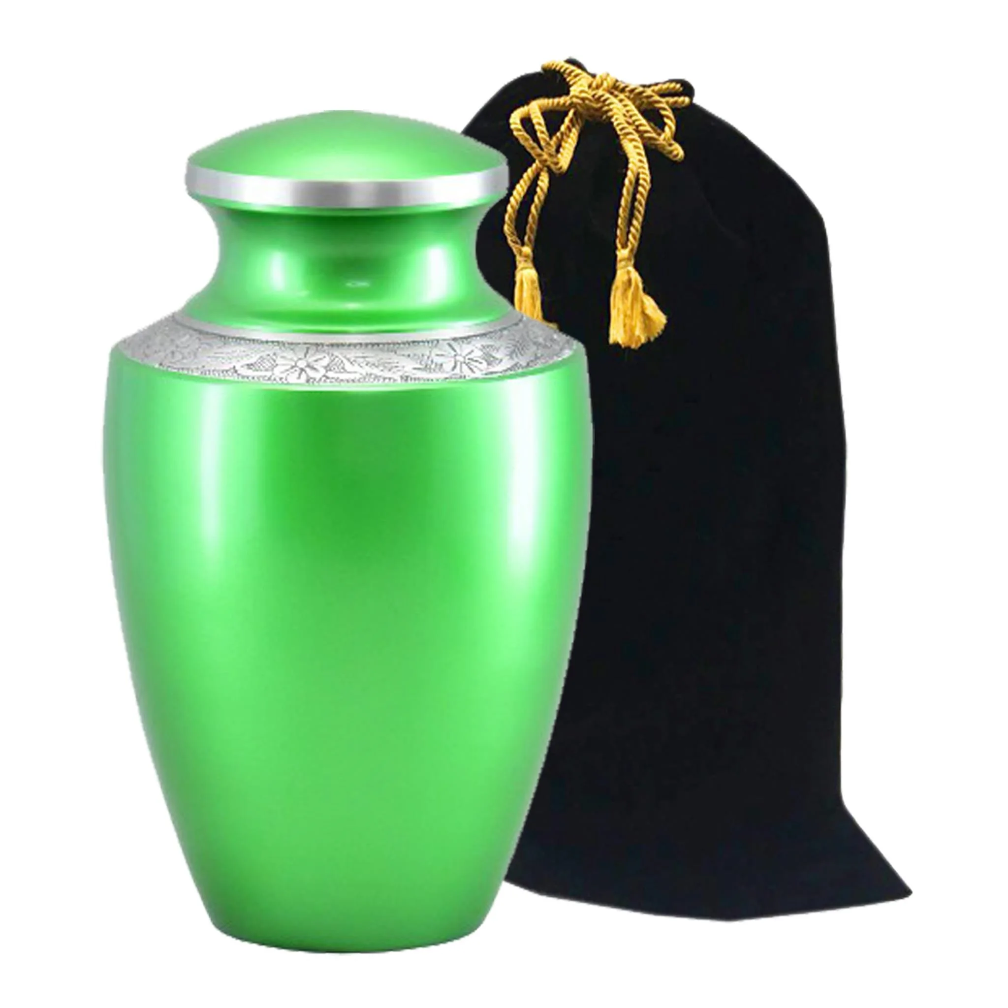 Handmade Grecian Ring Band Cremation Urn For Human Ashes Best Quality Top Ranking Funeral Supplies American Style Metal Urns