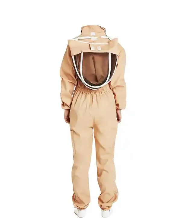 Beekeeping Bee Full Suit 3 Layer Mesh Ultra Cool Ventilated Hoodie Veil Beekeeping Protective Gear