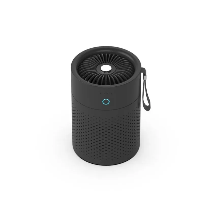 Wholesale Washable Air Conditioner Rechargeable Electronic Anion Remove Smoke Air Cleaner USB Mini Car Air Purifier Portable