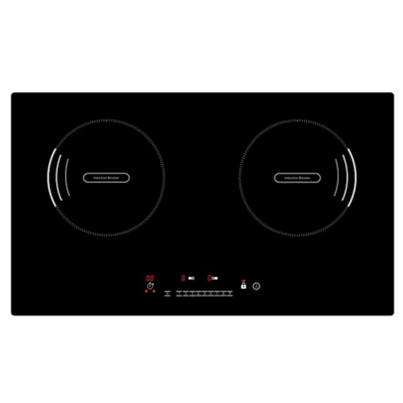 Низкая цена прочный сенсорный датчик 2 горелки индукционная плита электронная плита 2 варочная плита