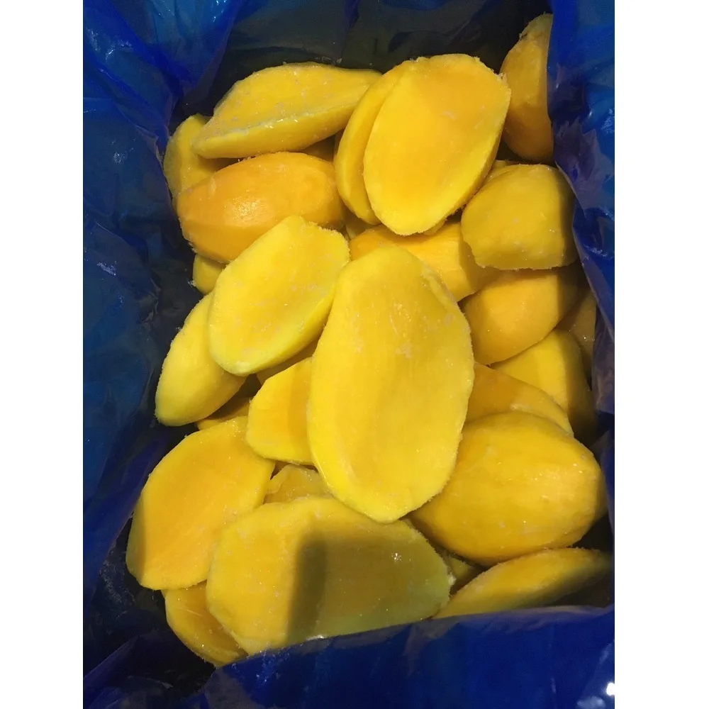 Bulk Sales Frozen Products Sweet and Sour Taste Frozen Sliced Mango With 12 months Shelf Life From Vietnam