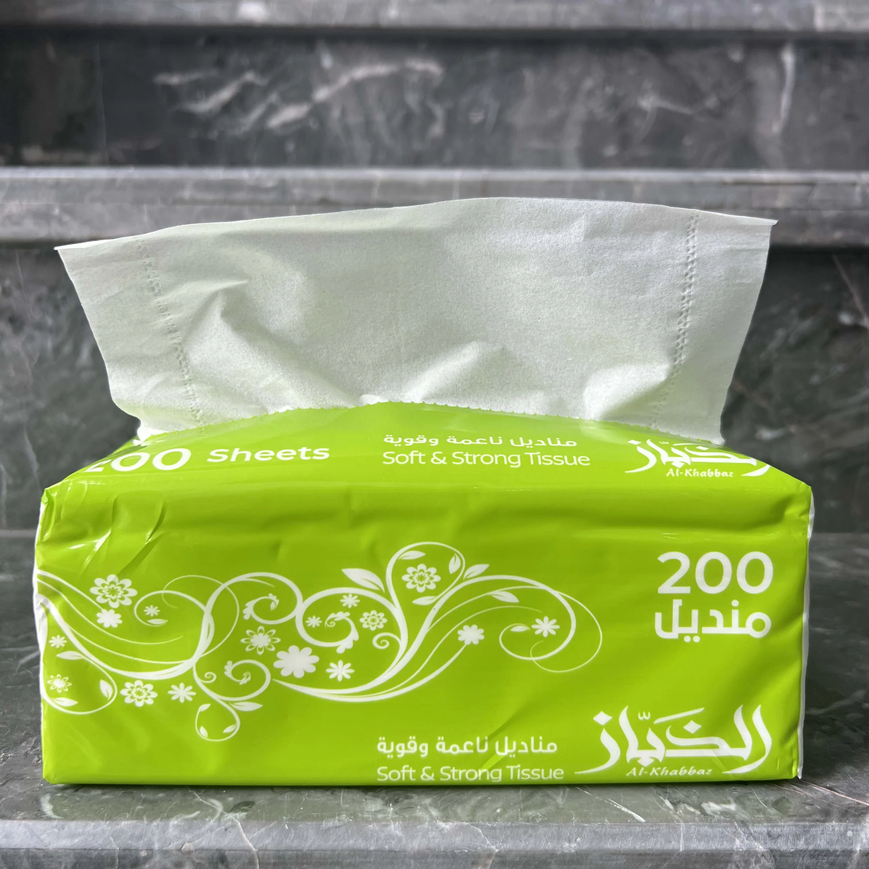 Фабрика салфеток 2-3ply 200 тянет салфетки для лица по оптовой цене дома