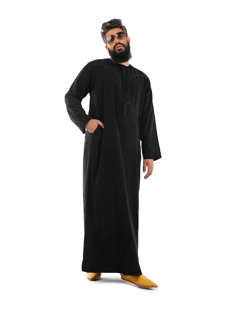 Best Selling Islamic Clothing Men Thobe Muslim Arabic Thobe Wholesale jubba for men islamic men clothing thobe
