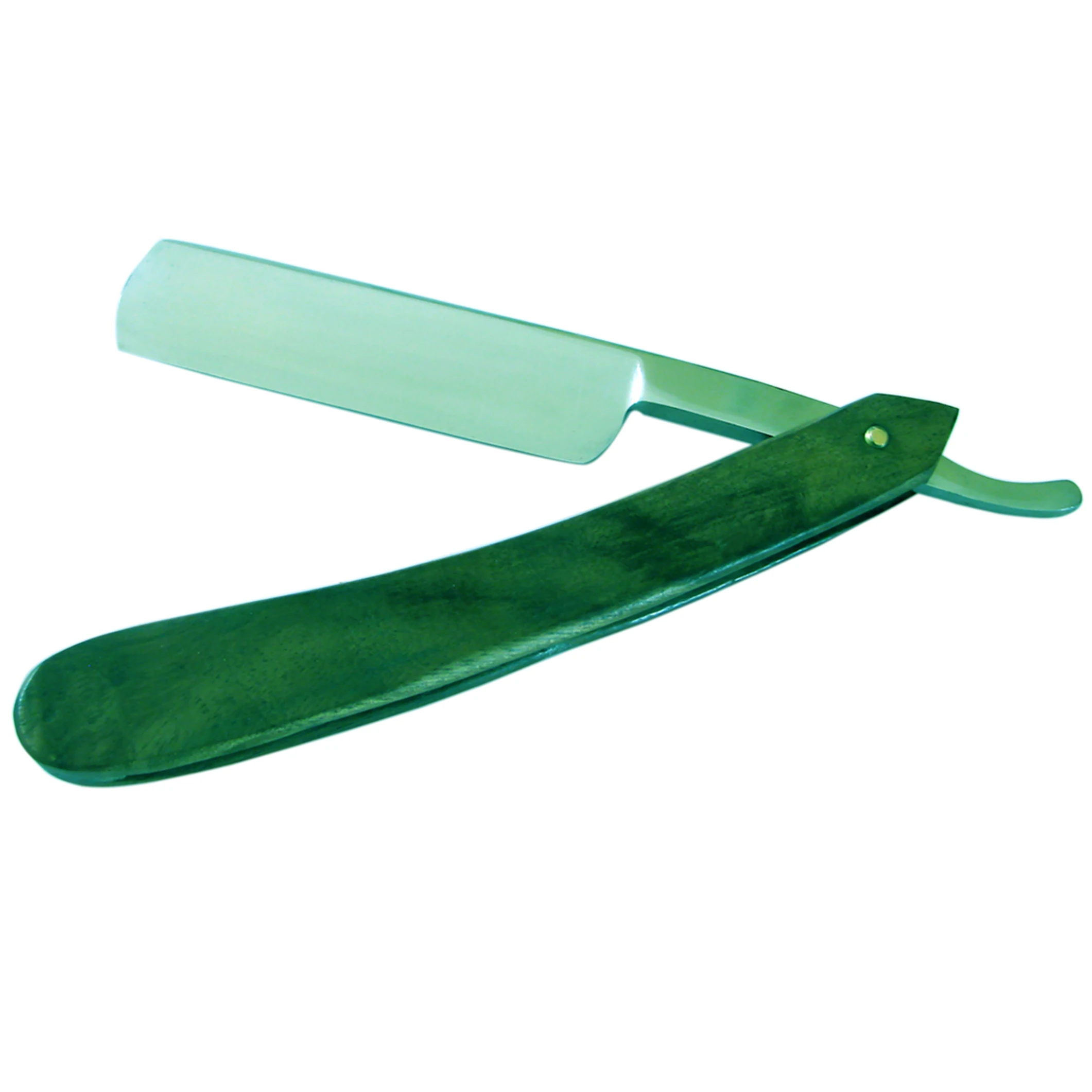 Barber Razor High Carbon Steel Beard Manual Razors Wooden Handle Blade razor With Customized logo