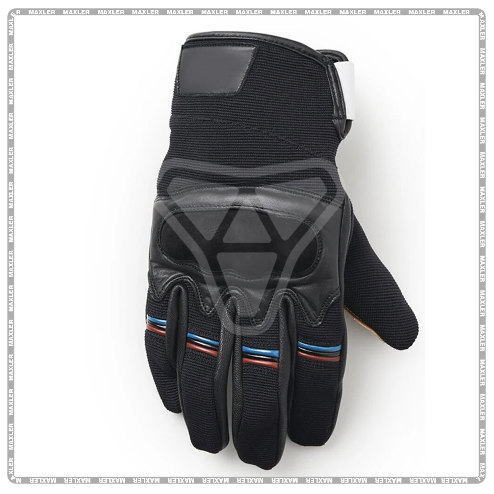 Motorcycle Short Race Hard Knuckle Gloves Moto Racing Gloves smart touch motorbike gloves with leather reinforced palm