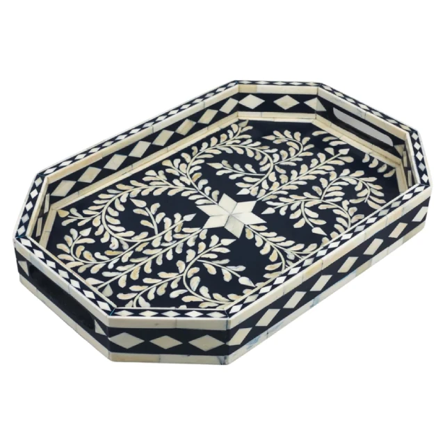 BEST SELLING BONE INLAY SERVING TRAY NEW BONE INLAY MOTHER OF PEARL TRAY