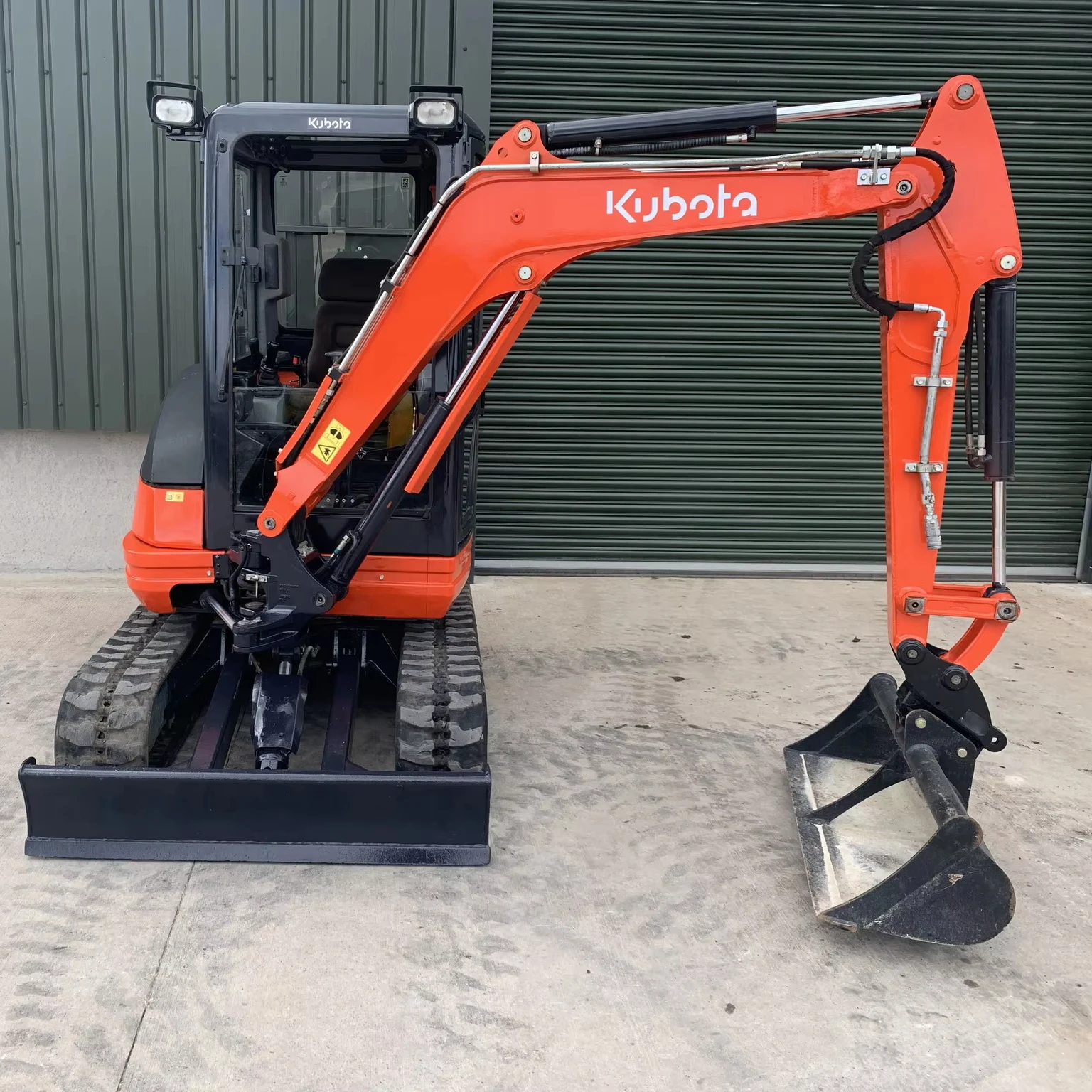 Экскаватор U35-4 Kubota 18 кВт 3 тонны мини-гусеничный погрузчик для продажи землеройная машина