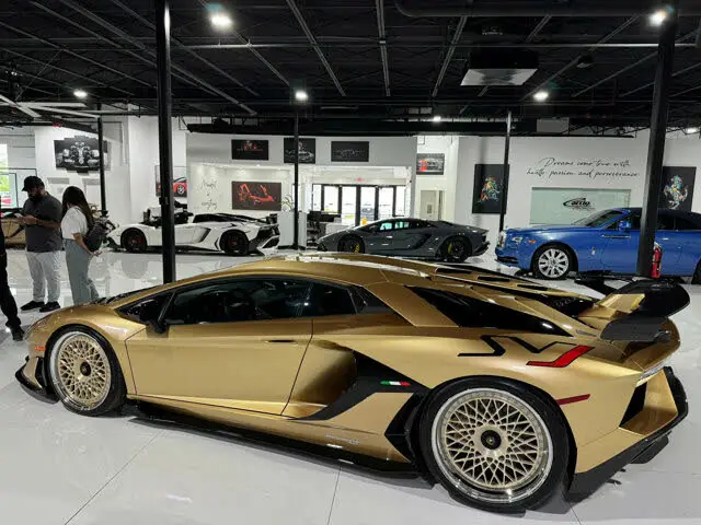 Лучшее замечательное предложение цена 2019 Lam-bor-ghini Aventador LP 770-4 SVJ с малым пробегом бензиновых автомобилей готовых к отправке Лидер продаж