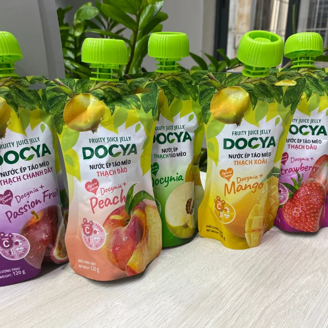 Hot drinking jelly 2024 DOCYA fruit juice jelly from HaiHaCo hot product hot selling