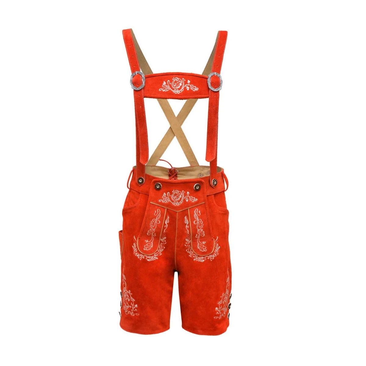 2023 casual new bavarian shorts costume full sleeve shirts or pants high quality leather customized embroidery design with logo