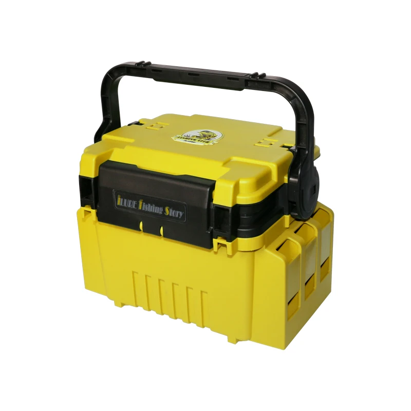 Wholesale Multifunctional ABS PP Plastic Fishing Tackle Storage Box Waterproof Accessory Lure Box Lake Ocean Boat Outdoor